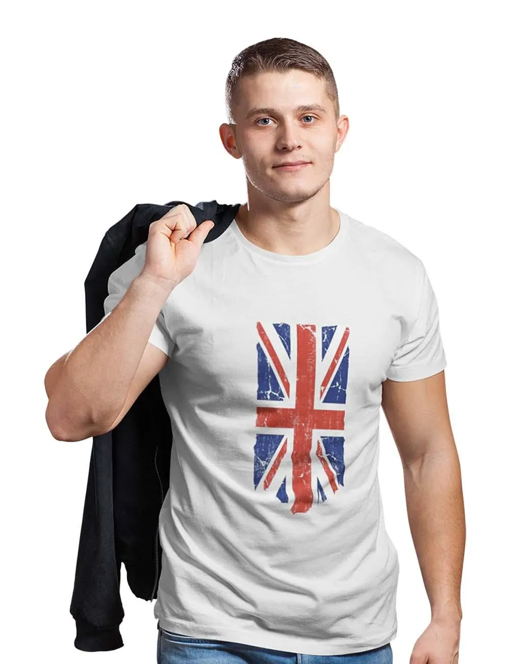 United Kingdom Flag (White)