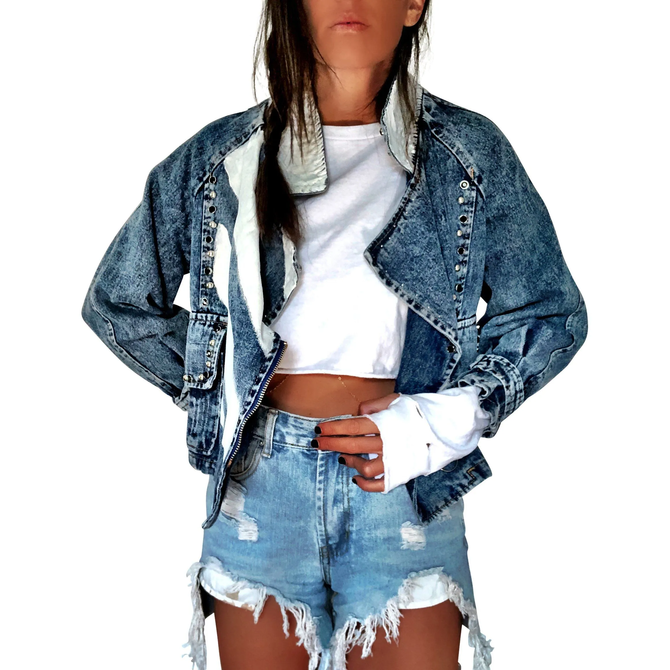 'WHERES MY PHONE' DENIM JACKET