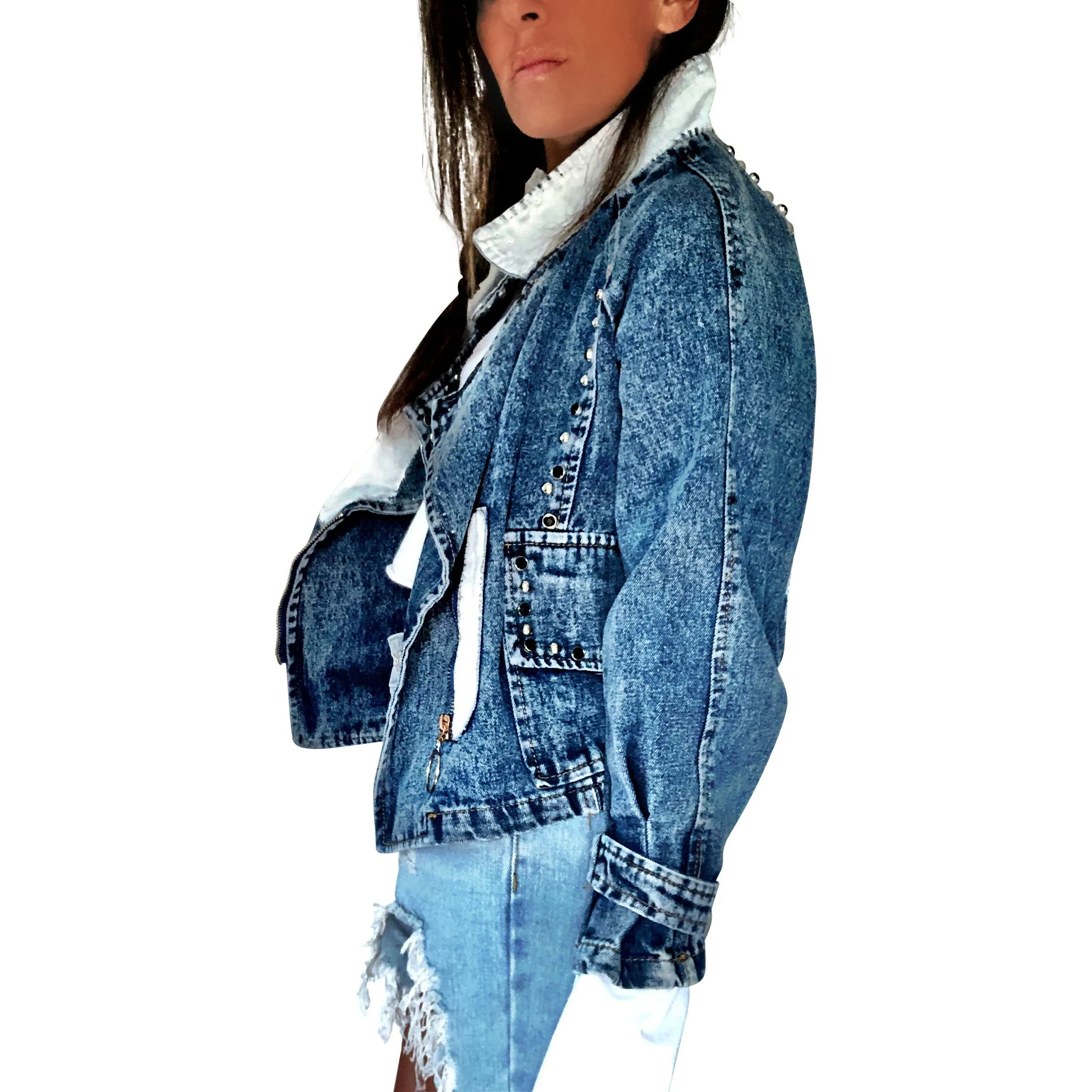 'WHERES MY PHONE' DENIM JACKET