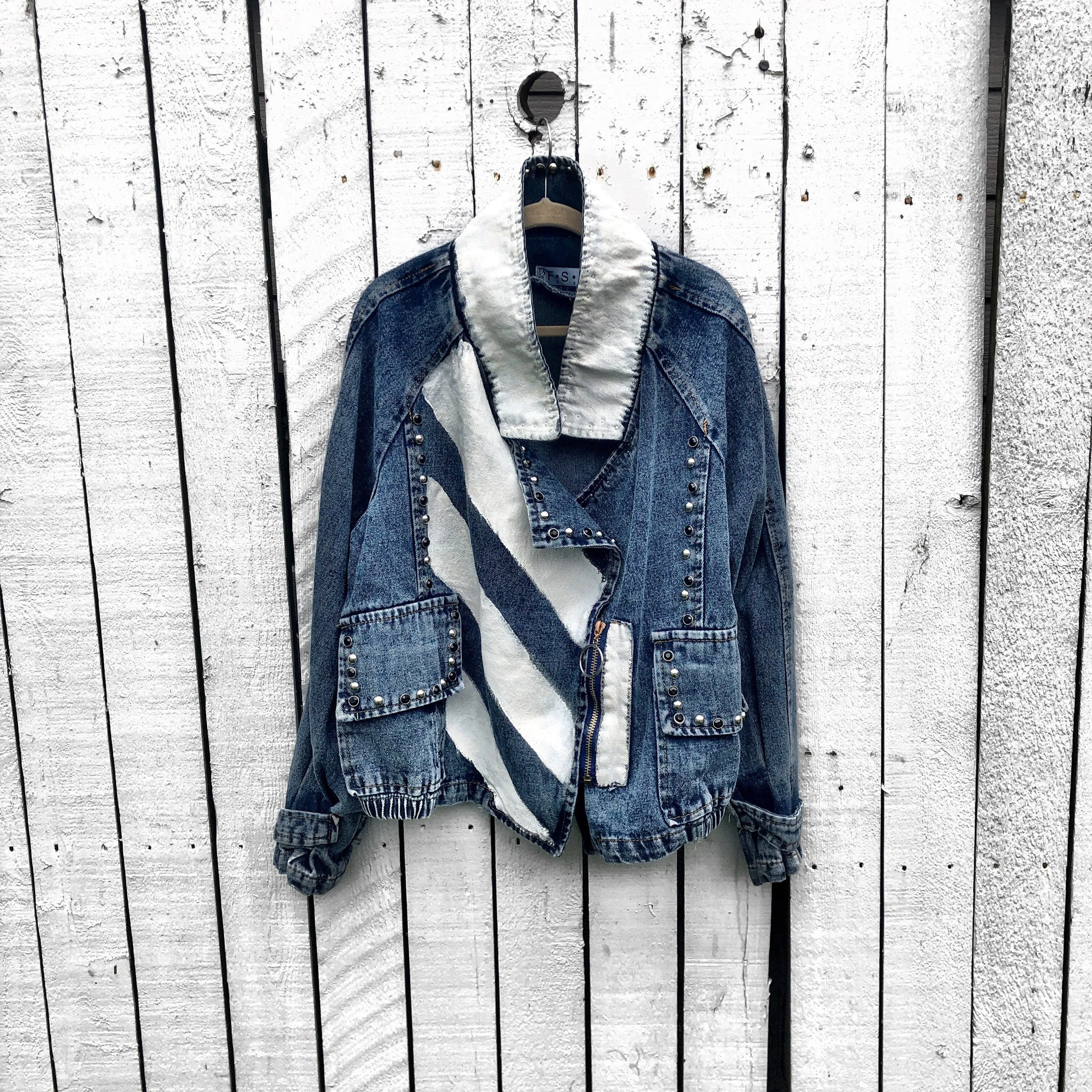'WHERES MY PHONE' DENIM JACKET