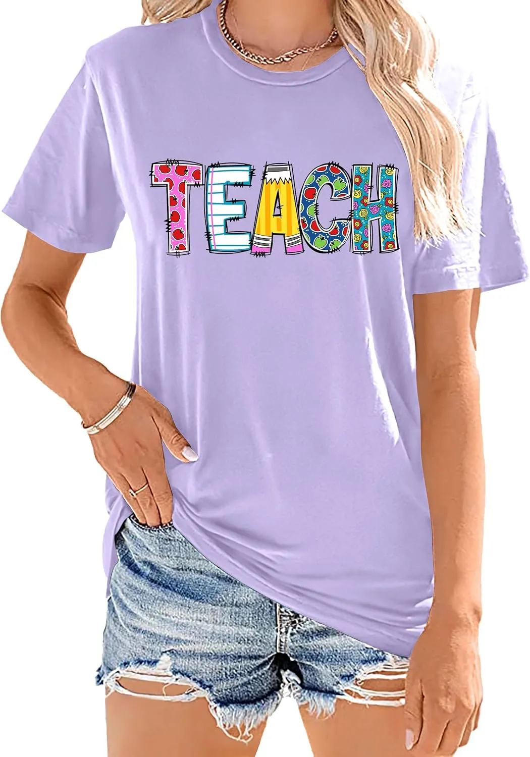 Women's Funny Teacher T-Shirts: Cute Teach Life Tees & Gifts