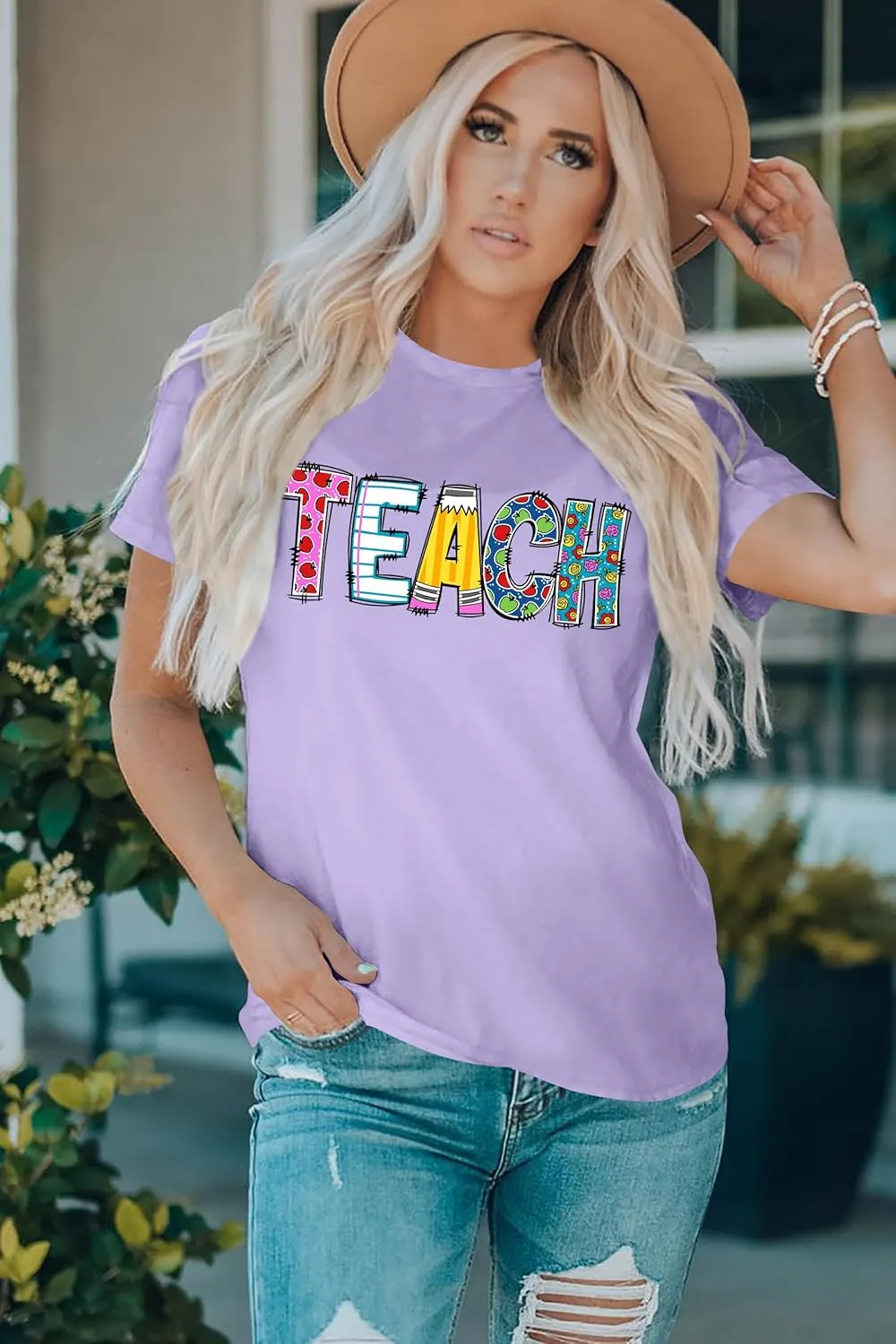 Women's Funny Teacher T-Shirts: Cute Teach Life Tees & Gifts