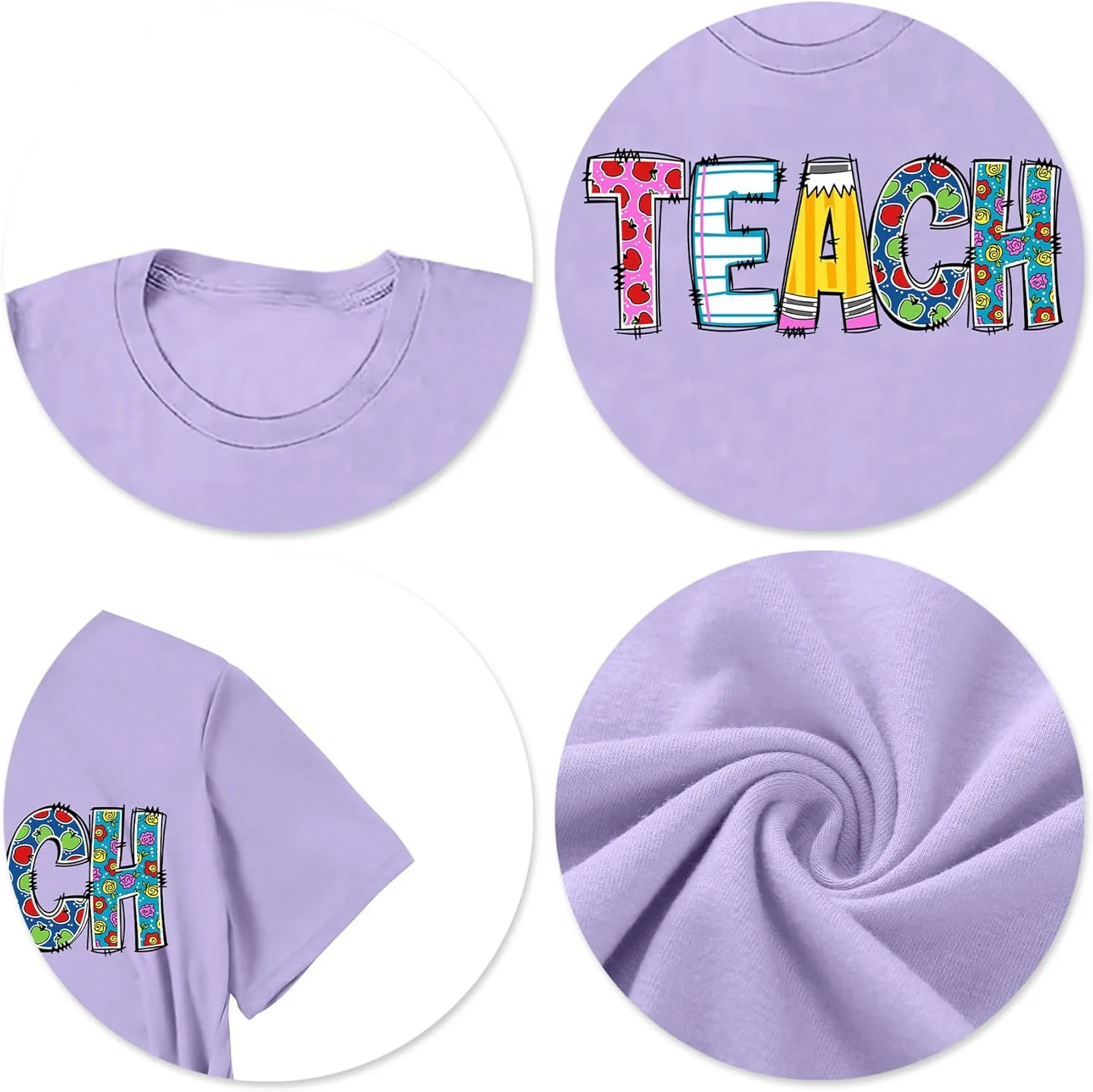 Women's Funny Teacher T-Shirts: Cute Teach Life Tees & Gifts