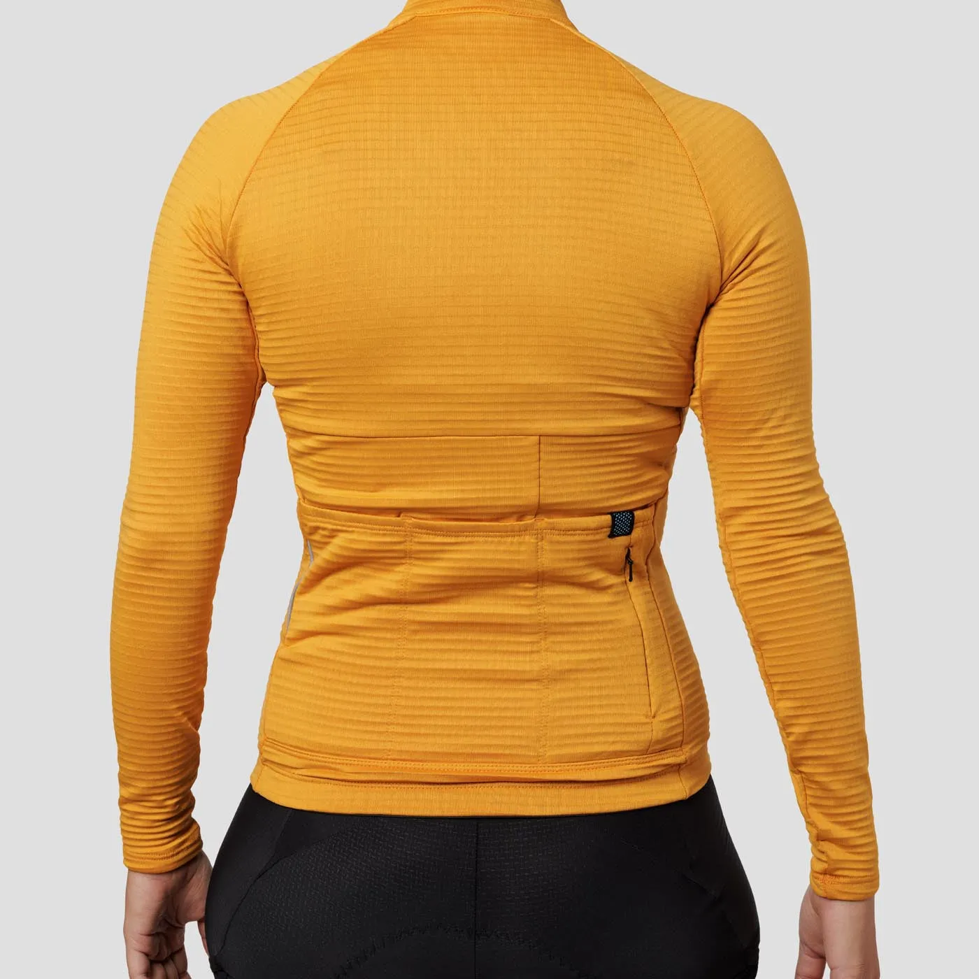 Women's Grid Thermal Jersey - Golden