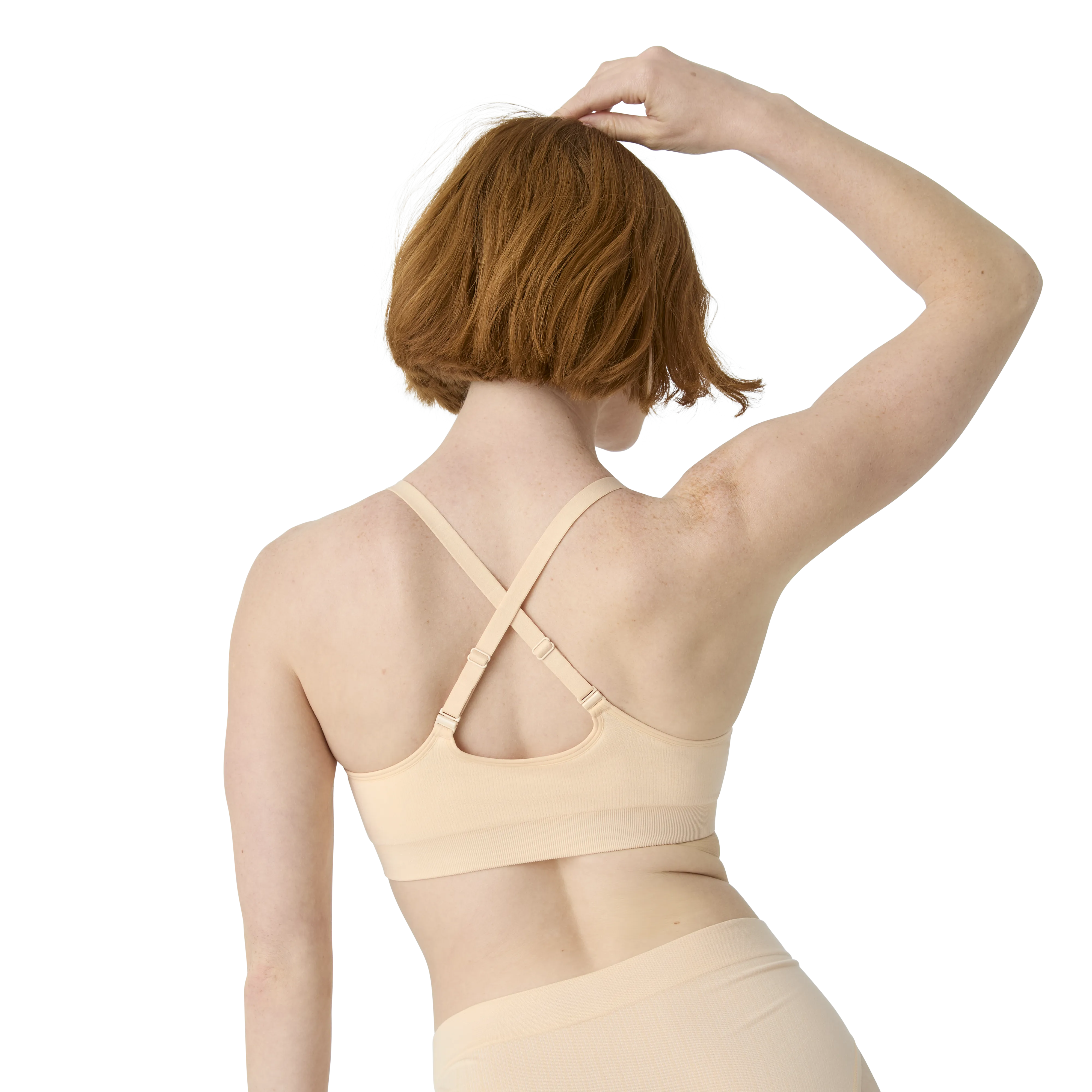 Women's Seamless Scoop Bralette   Full Brief