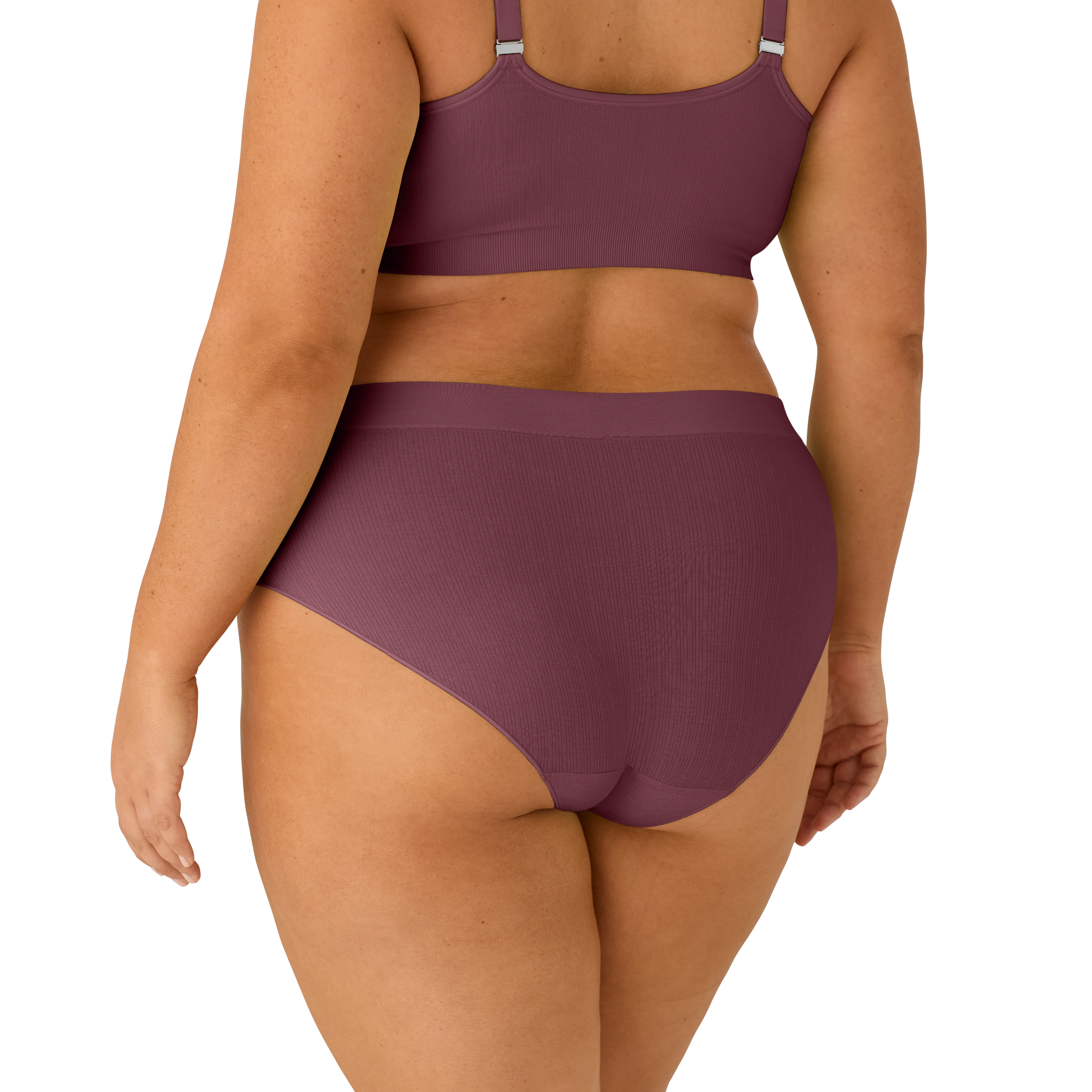 Women's Seamless Scoop Bralette   Full Brief