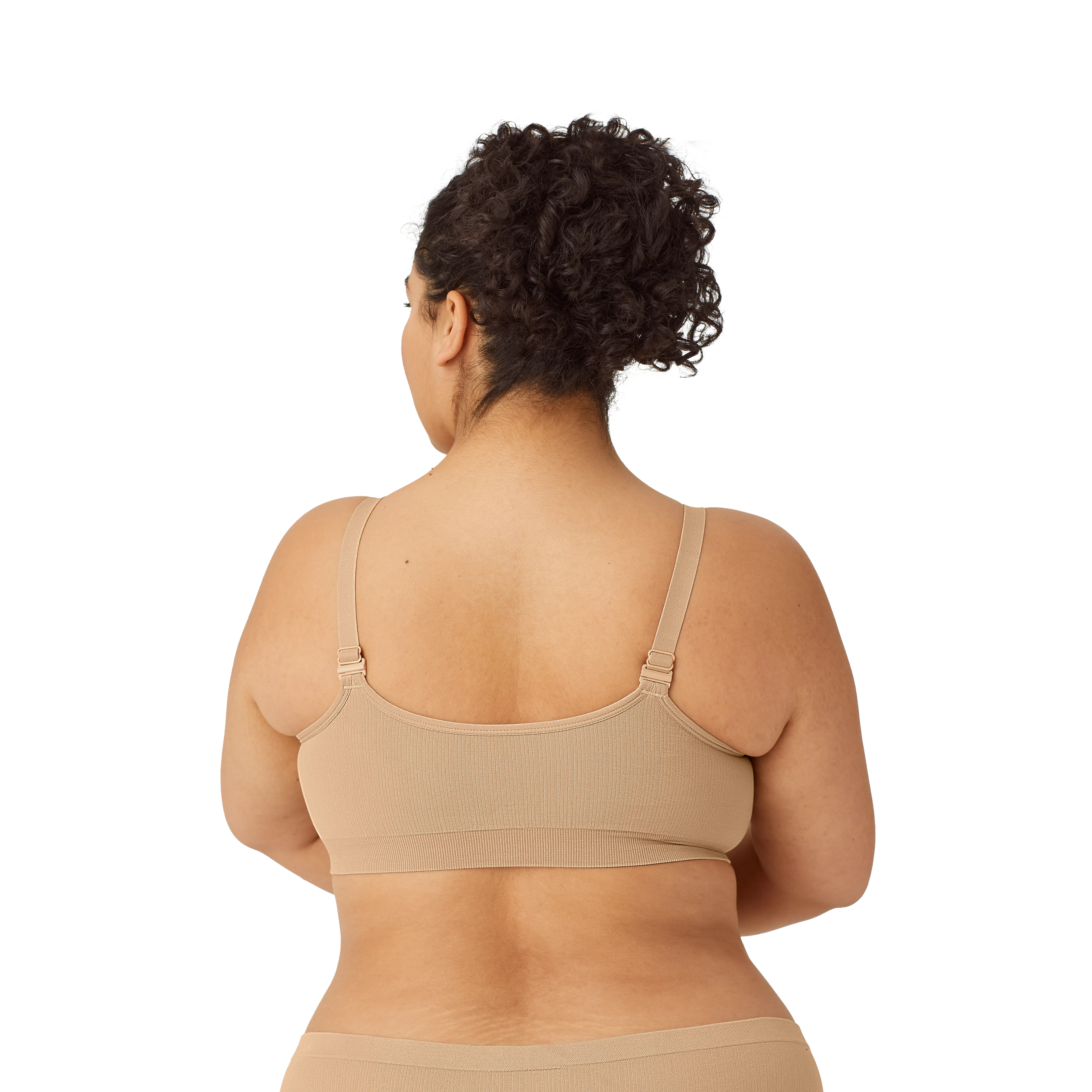 Women's Seamless Scoop Bralette   Full Brief